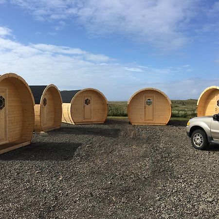 Framtid Camping Lodging Barrels Djúpivogur Buitenkant foto