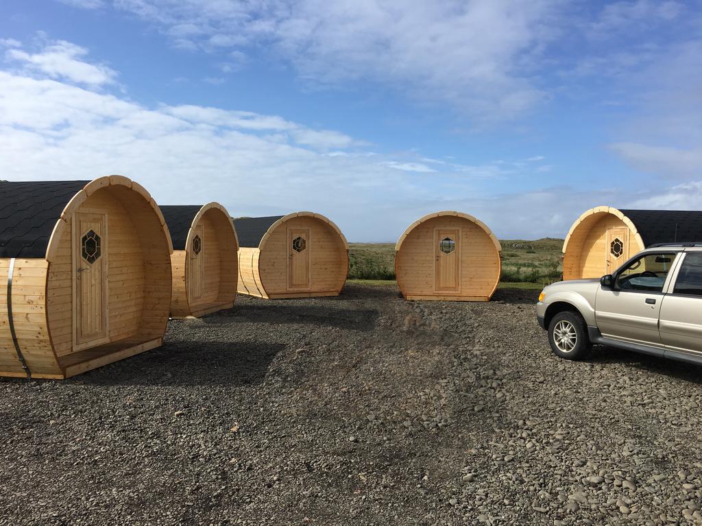 Framtid Camping Lodging Barrels Djúpivogur Buitenkant foto